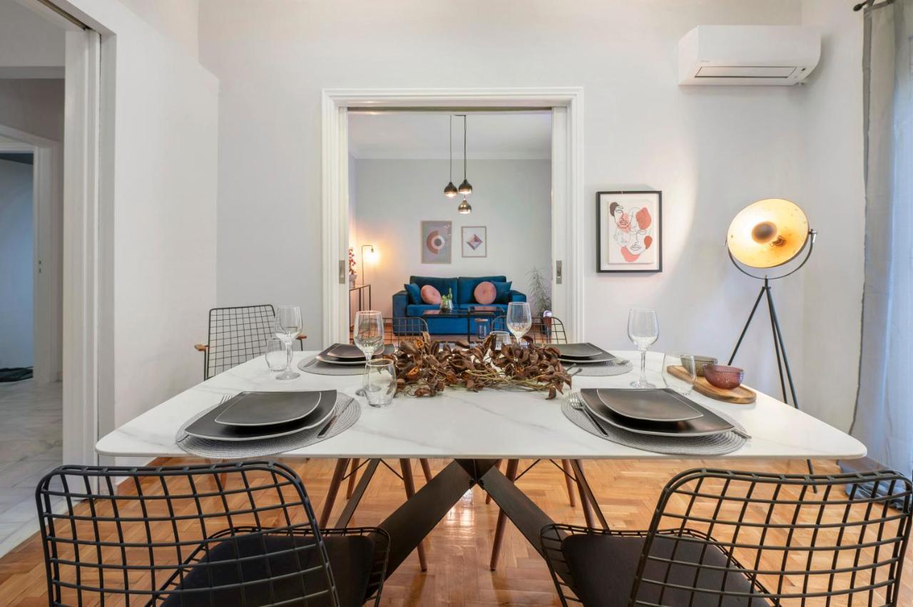 Luxury 2 Bdroom Apt- Megaro Mousikis Apartment
